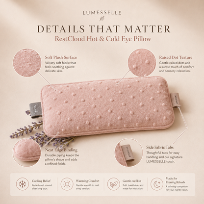 Lumesselle®RestCloud Hot & Cold Eye Pillow