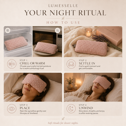 Lumesselle®RestCloud Hot & Cold Eye Pillow