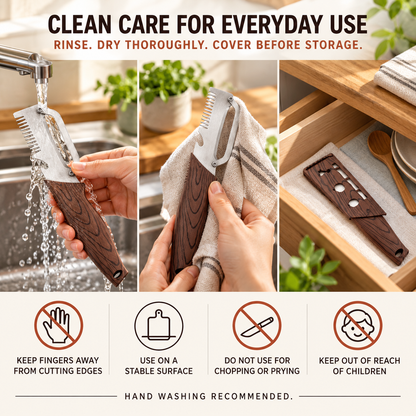 3-in-1 Fruit & Veggie Peeler with Bottle Opener Sharp Stainless Steel Ergonomic Non-Slip Grip for Effortless Peeling