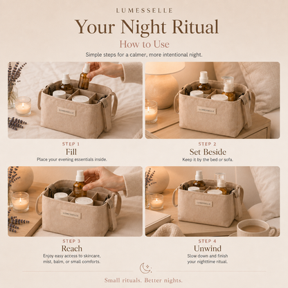 Lumesselle®Bedside Ritual Caddy