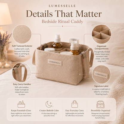 Lumesselle®Bedside Ritual Caddy