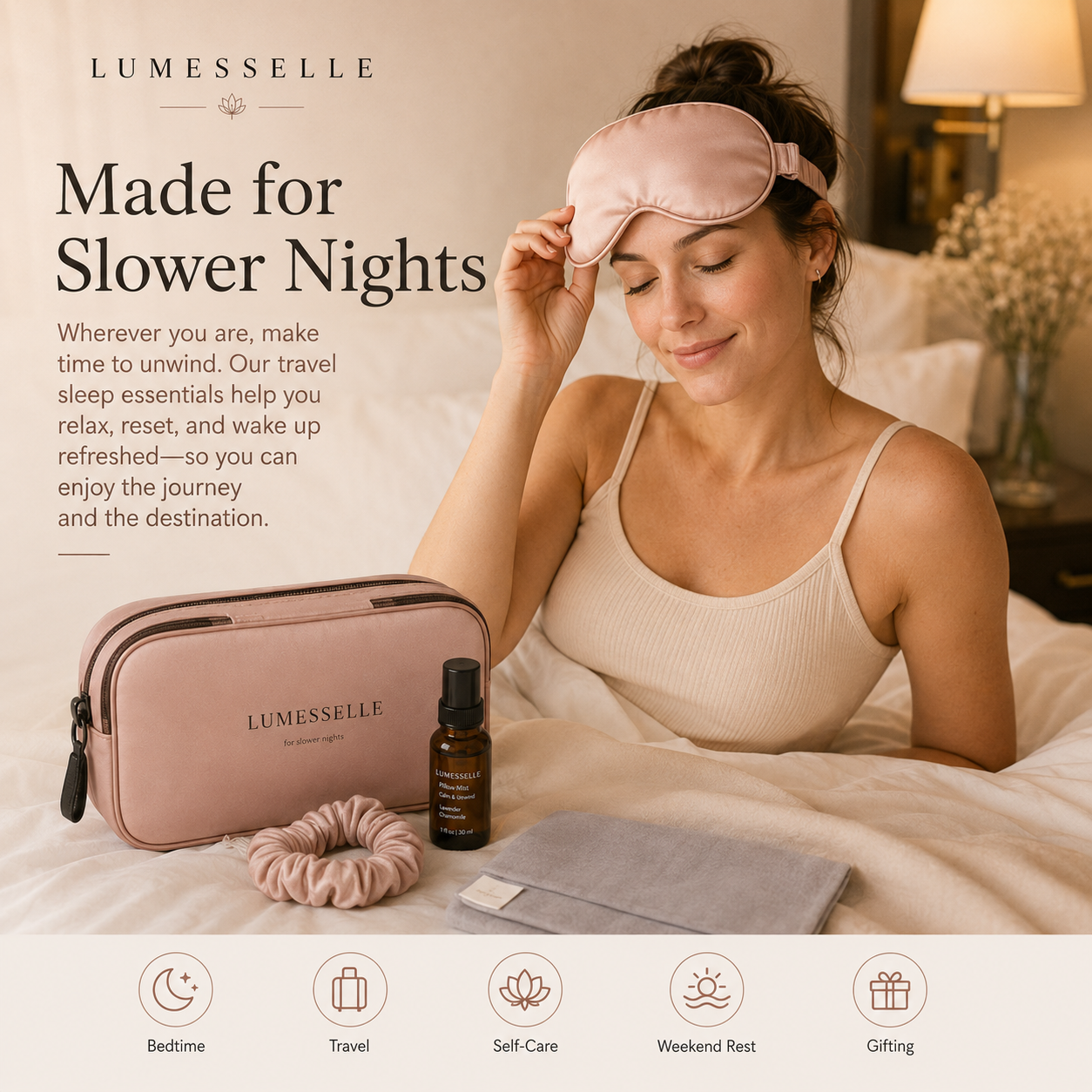 Lumesselle®Travel Dream Sleep Set