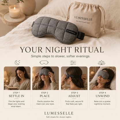 Lumesselle®DreamWeight Weighted Eye Mask