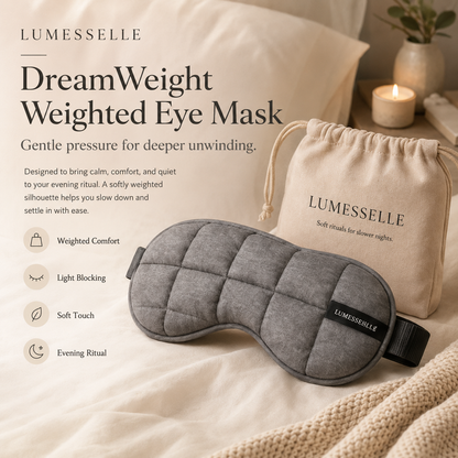 Lumesselle®DreamWeight Weighted Eye Mask