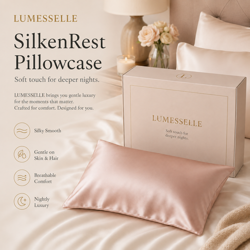 Lumesselle®SilkenRest Pillowcase