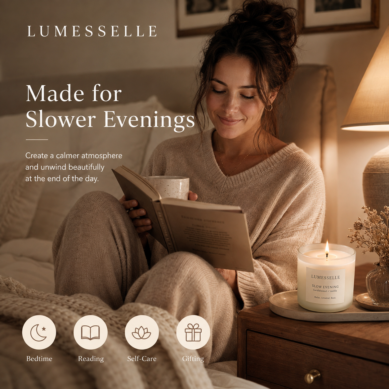 Lumesselle®Slow Evening Candle